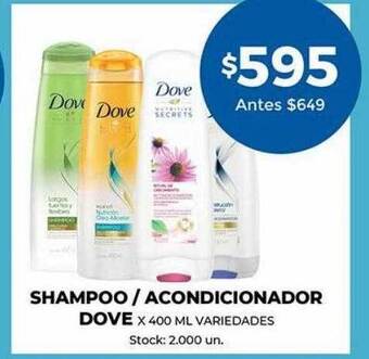 Super MAMI Shampoo acondicionador dove oferta