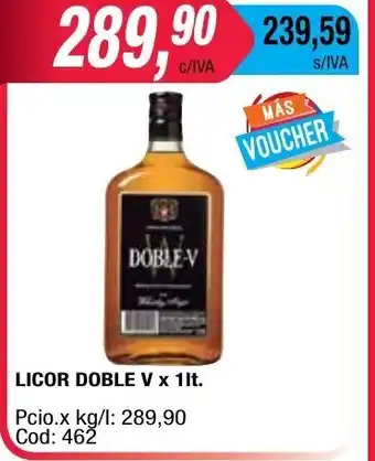 Maxiconsumo Doble Licor V x 1lt oferta