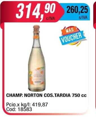 Maxiconsumo Champ. Norton Cos.Tardia 750cc oferta