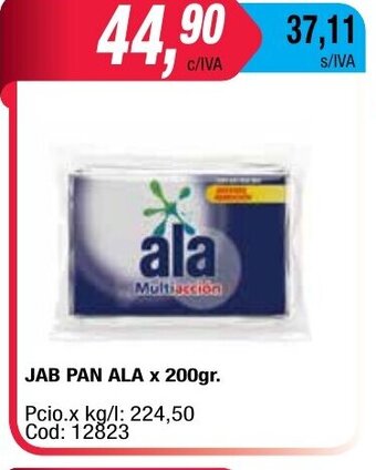 Maxiconsumo Ala Jab Pan x 200gr oferta