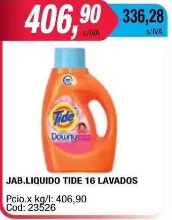 Maxiconsumo Tide Jab.Liquido 16 Lavados oferta