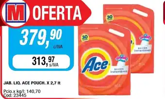 Maxiconsumo Ace Jab.liq x 2,7lt oferta