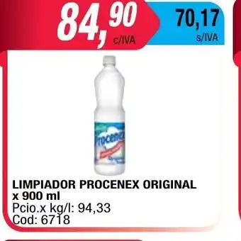 Maxiconsumo Procenex Limpiador Original x 900ml oferta