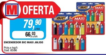 Maxiconsumo Encendedor Bic Max J6LISO oferta