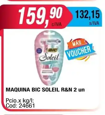 Maxiconsumo Soleil Maquina BIC R & N un oferta