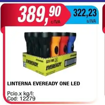 Maxiconsumo Linterna Eveready One LED oferta