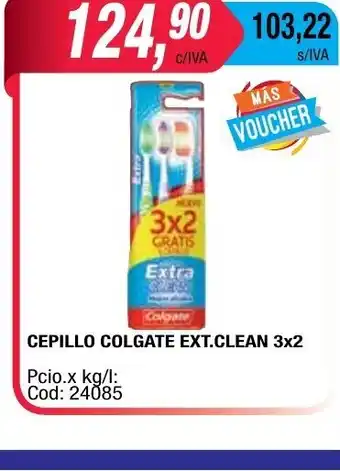 Maxiconsumo Colgate Cepillo Ext.Clean 3x2 oferta