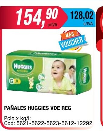 Maxiconsumo Huggies Pañales VDE Reg oferta