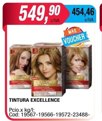 Maxiconsumo Tintura Excellence oferta