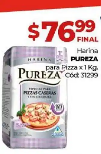 Diarco Pureza Harina para Pizza x 1kg oferta