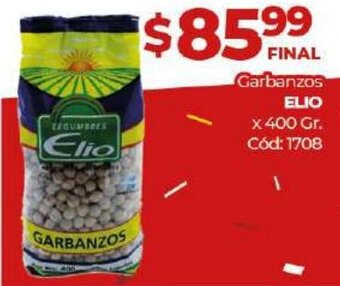 Diarco Elio Garbanzos x 400gr oferta