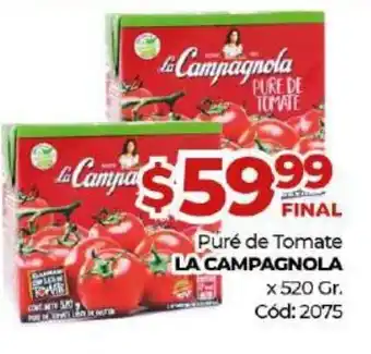 Diarco La Campagnola Pure De Tomate x 520grs oferta