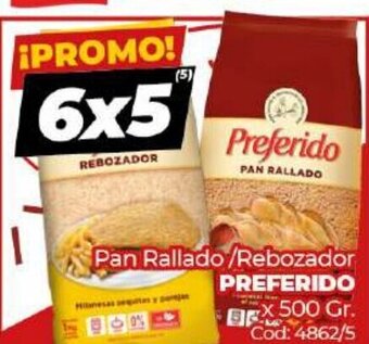 Diarco Preferido Pan Rallado/Rebozador x 500gr oferta