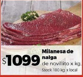 Disco Milanesa de nalga de novillito kg oferta