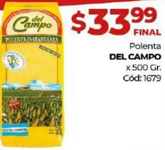 Diarco Del Campo Polenta x 500 gr. oferta