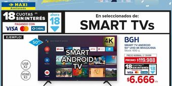Carrefour Maxi Smart tv oferta