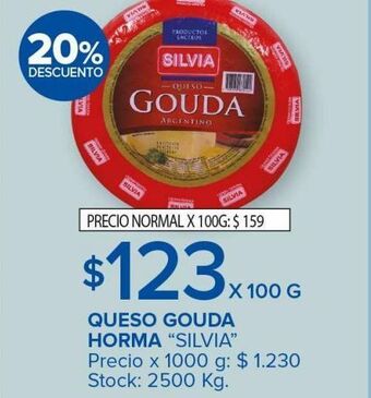 Carrefour Maxi Queso gouda horma oferta