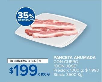 Carrefour Maxi Panceta ahumada oferta