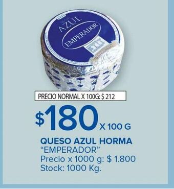 Carrefour Maxi Queso azul horma oferta