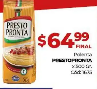 Diarco Prestopronta Polenta x 500gr. oferta