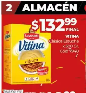 Diarco Vitina Clásica Estuche x 500gr oferta