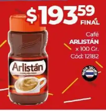 Diarco Arlistán Cafe x 100gr. oferta
