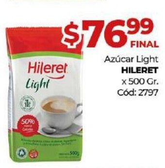Diarco Hileret Azúcar Light x 500gr. oferta