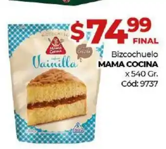 Diarco Mama Cocina Bizcochuelo x 540gr. oferta