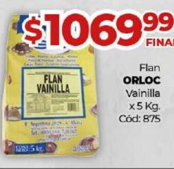 Diarco Orloc Flan Vainilla x 5kg oferta