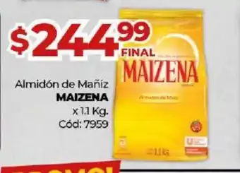 Diarco Maizena Almidón de Mañíz x 1.1kg oferta
