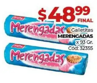 Diarco Merengadas Galletitas x 93gr oferta