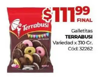 Diarco Terrabusi Galletitas Variedad x 310gr oferta
