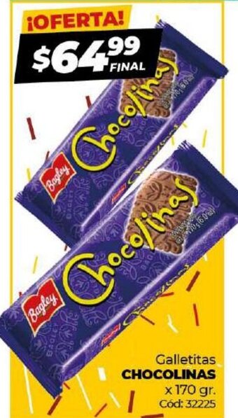 Diarco Chocolinas Galletitas x 170gr oferta