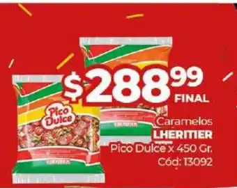 Diarco Lheritier Caramelos Pico Dulce x 450gr oferta