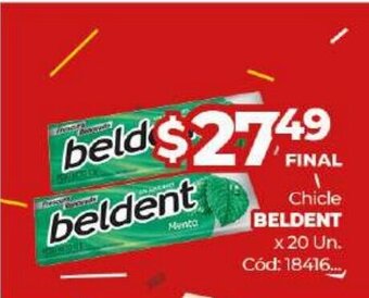 Diarco Beldent Chicle x 20un oferta
