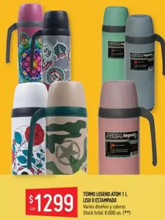 Termo Legend Atom 1l Liso o Estampado