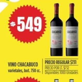 Supermercados Vea Vino Chacabuco oferta