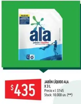 Walmart Ala Jabón Líquido x3l oferta