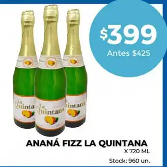 Supermercados Tadicor Ananá Fizz La Quintana oferta