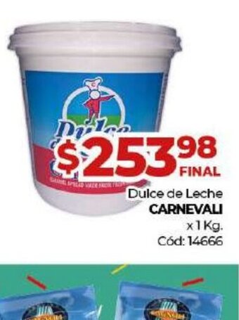 Diarco Dulce de Leche Carnevali x 1kg oferta