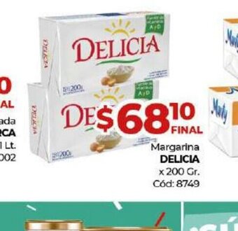 Diarco Margarina Delicia x 200gr oferta