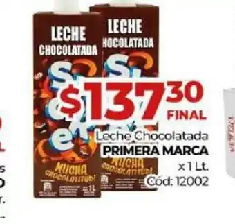 Diarco Leche Chocolatada Primera Marca x 1lt oferta