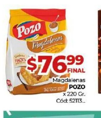 Diarco Magdalenas Pozo x 220gr oferta