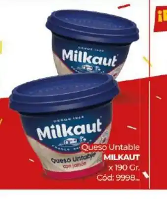 Diarco Milkaut queso Untable x 190gr oferta