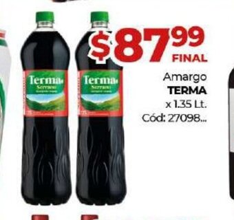 Diarco Terma Amargo x 1.35lt oferta