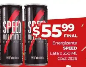 Diarco Speed Energizante Lata x 250ml oferta