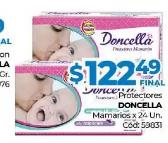 Diarco Doncella Protectores Mamrios x 24 un oferta