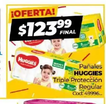 Diarco Huggies Pañales Triple Proteccion Regular oferta