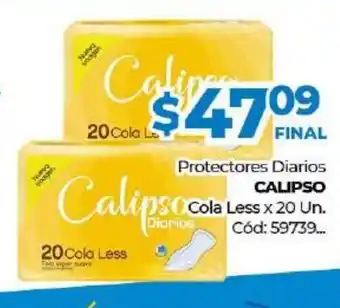 Diarco Calipso Protectores Diarios Cola Less x 20 un oferta