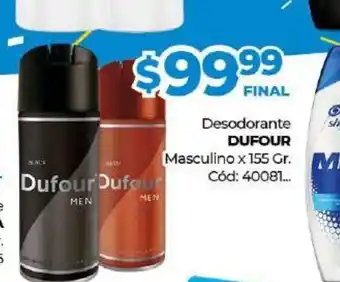 Diarco Dufour Desodorante Masculino x 155gr oferta